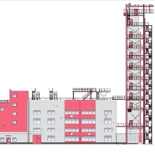 Production facility for processing of coal tar 